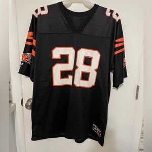 Vintage Cincinnati Bengals #28 Corey Dillon logo Athletic licensed Jersey XL